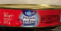 Mängden socker i Pilchards Sardines à la sauce Tomate