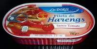 Mängden socker i Filets de Harengs sauce tomate