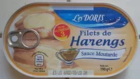 Mängden socker i Filets de harengs sauce moutarde