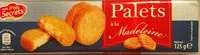 Mängden socker i Cantuccini pépites de chocolat