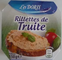 Mängden socker i Rillettes de Truite
