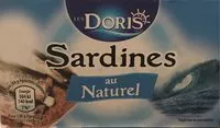 Mängden socker i Sardine au Naturel
