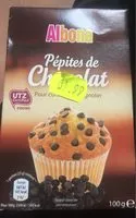 Mängden socker i Pépites de chocolat noir