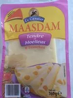 Mängden socker i Maasdam tendre et moelleux