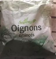 Mängden socker i Oignon émincés