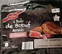 Mängden socker i Pavé de bœuf mariné à l'échalote