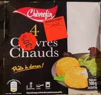 Mängden socker i 4 chèvre chauds