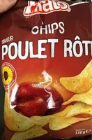 Mängden socker i Chips saveur poulet rôti