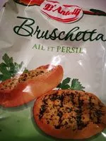 Mängden socker i Bruschetta ail et basilic