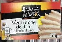 Mängden socker i Ventrèche de Thon à l'Huile d'Olive