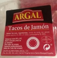 Mängden socker i Tacos de jamon