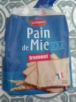 Mängden socker i Pain de Mie froment