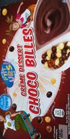 Mängden socker i Crème dessert choco billes