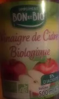 Mängden socker i Vinaigre de cidre