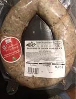 Mängden socker i Saucisse de choux