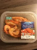Mängden socker i Crevettes entières cuites