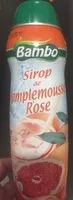 Mängden socker i Sirop de pamplemousse rose