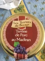 Mängden socker i Terrine de campagne aux madiran