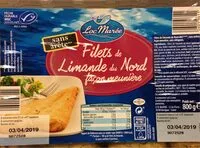 Mängden socker i Filet de limande du nord facon meuniere