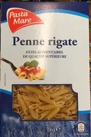 Mängden socker i Penne Rigate (Pâtes alimentaires de qualité supérieure)