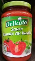 Mängden socker i Sauce Tomate au Basilic