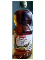 Mängden socker i Vinaigre d'Alcool Coloré (6 % d'acidité)