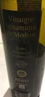 Mängden socker i Vinaigre balsamique