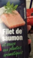 Mängden socker i Filet de saumon en sauce