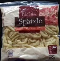 Mängden socker i Spätzle - Spécialité Alsacienne à Poêler