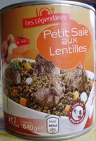 Mängden socker i Petit Salé aux Lentilles