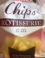 Mängden socker i chips rotisserie