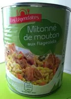 Mängden socker i Mitonné de mouton aux flageolets