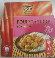 Mängden socker i Poulet curry et son riz