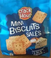 Mängden socker i Mini biscuits salés
