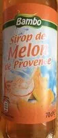 Mängden socker i Sirop de Melon de Provence