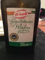 Mängden socker i Vinaigre balsamique de modene
