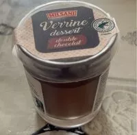 Mängden socker i Verrine desert