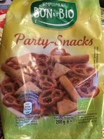 Mängden socker i Party-Snacks
