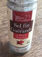 Mängden socker i Sel fin de guerande