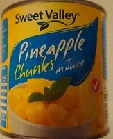 Mängden socker i Pineapple Chunks in Juice