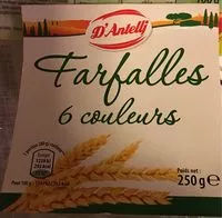 Mängden socker i Farfalles 6 couleurs