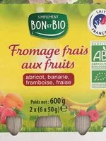Mängden socker i Fromage frais aux fruits