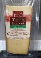 Mängden socker i Tomme du Lomont