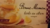 Mängden socker i Tarte au citron