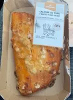 Mängden socker i Calzone de york y queso