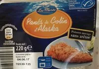 Mängden socker i Filet de colin d'alaska