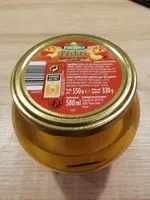 Mängden socker i Demi fruit pêche au sirop léger