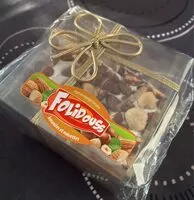 Mängden socker i Part de nougat tendre amandes et noisettes