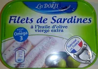 Mängden socker i Filets de sardines