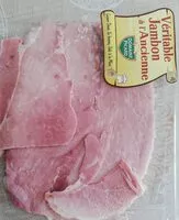 Mängden socker i Jambon à l'ancienne cuit sans couenne
